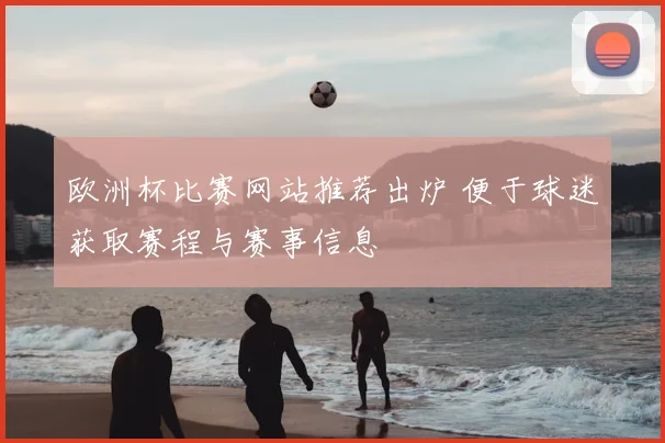 欧洲杯比赛网站推荐出炉 便于球迷获取赛程与赛事信息